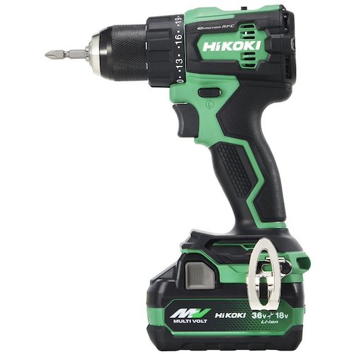 HiKOKI 18Vコードレスドライバドリル MV電池セット品 DS18DE-2XPZ