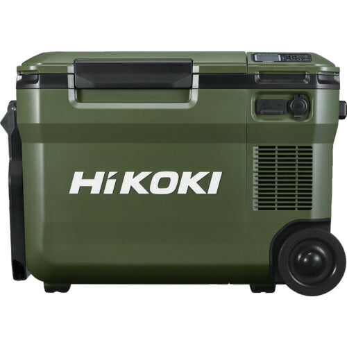 HiKOKI 18V-14.4V コードレス冷温庫大容量サイズ25L フォレストグリーン マルチボルトセット品 UL18DBA-WMGZ