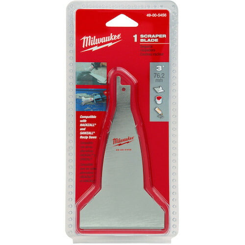 milwaukee レシプロソー用 76mmスクレーパーブレード 49-00-5456