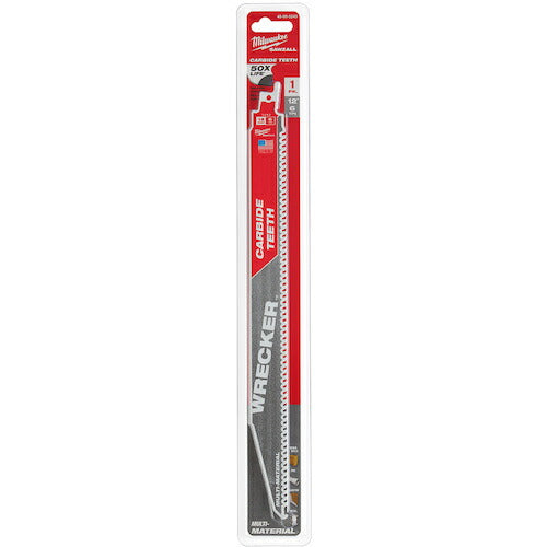 milwaukee WRECKER 解体用カーバイドレシプロソーブレード 6 TPI 305mm(1本) 48-00-5243