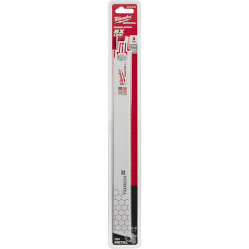 milwaukee TORCH金工用レシプロソーブレード 24TPI 305mm(5本パック) 48-00-5791