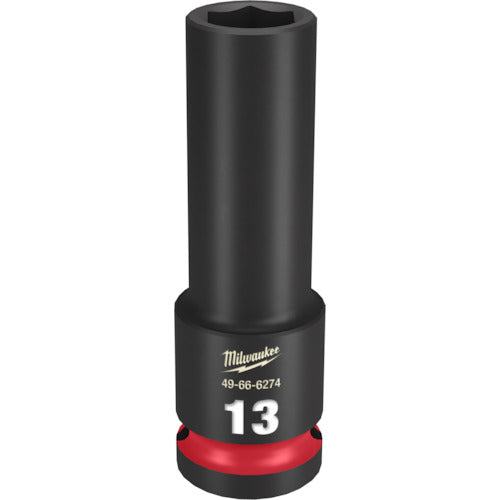 milwaukee SHOCKWAVE IMPACT DUTY ディープインパクトソケット 1/2インチ(12.7mm)角 13mm 49-66-6274
