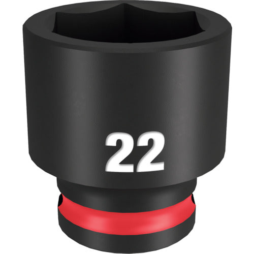 milwaukee SHOCKWAVE IMPACT DUTY インパクトソケット 3/8インチ(9.5mm)角 22mm 49-66-6145