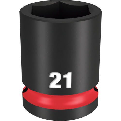 ミルウォーキー SHOCKWAVE IMPACT DUTY インパクトソケット 1/2インチ(12.7mm)角 21mm 49-66-6253