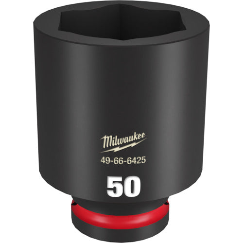 milwaukee SHOCKWAVE IMPACT DUTY ディープインパクトソケット 3/4インチ(19mm)角 50mm 49-66-6425
