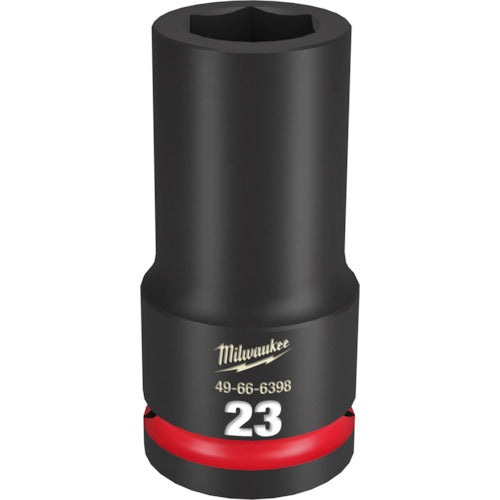 milwaukee SHOCKWAVE IMPACT DUTY ディープインパクトソケット 3/4インチ(19mm)角 23mm 49-66-6398