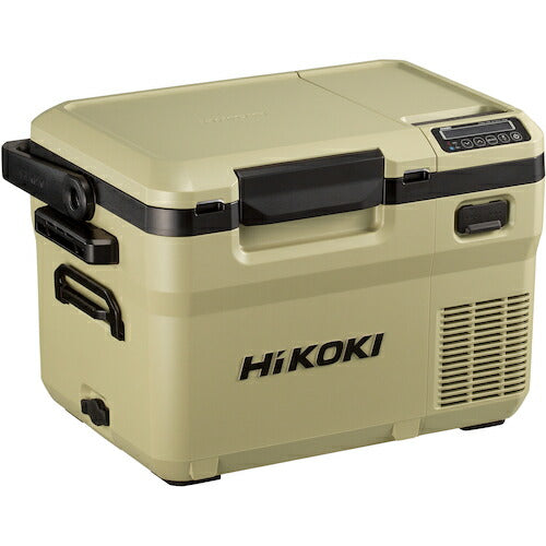 HiKOKI 18V-14.4V コードレス冷温庫コンパクトサイズ10.5L サンドベージュ マルチボルトセット品 UL18DD-XMBZ
