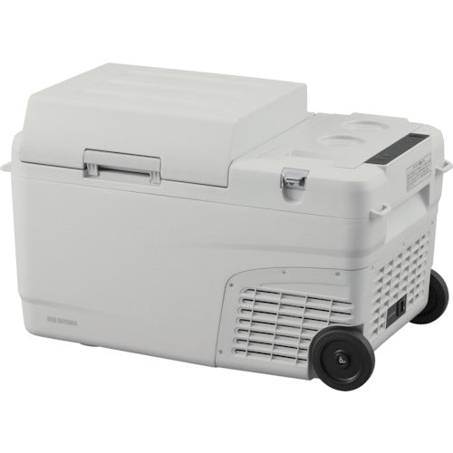 IRIS 104660 充電式ポータブル冷温庫26L ホワイト IPDW-B3A-W