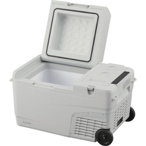 IRIS 104660 充電式ポータブル冷温庫26L ホワイト IPDW-B3A-W