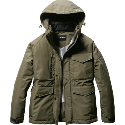 BURTLE 防水防寒ジャケット 7620−14−XXLミルスグリーン 7620-14-XXL