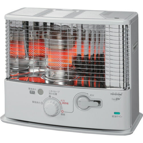 TOYOTOMI 反射型石油ストーブ 電池レス手回し着火タイプ RS-G3024-W RS-G3024-W