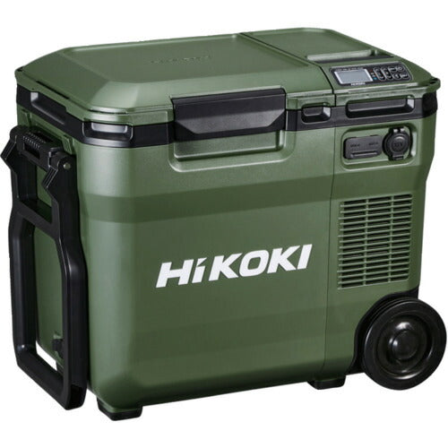 HiKOKI 18V−14.4V コードレス冷温庫 コンパクトタイプ18L フォレストグリーン マルチボルトセット品 UL18DC-WMGZ