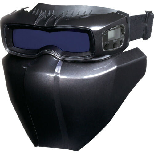 育良 溶接面(液晶式) ラピッドグラスゴーグルハードマスクセット ISK-RGG2HRF(40360) ISK-RGG2HRF