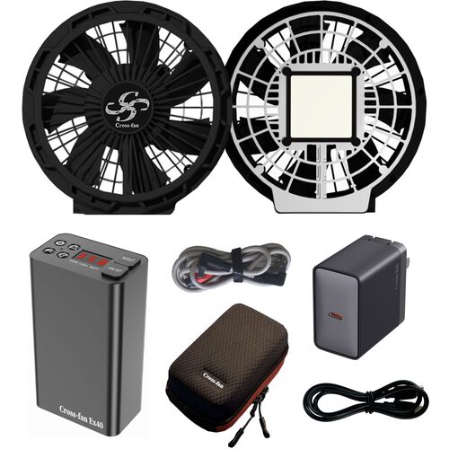 Cross−fan Ex40 ペルチェ付E/Fファン スターターキット SKT-CS40