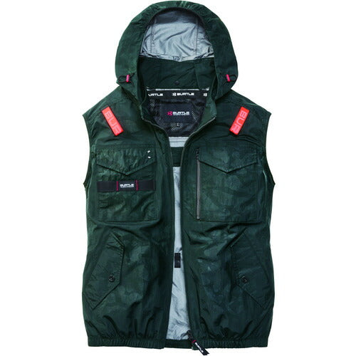 BURTLE ACタクティカルベスト AC1154−38−XL カモフラブラック AC1154-38-XL