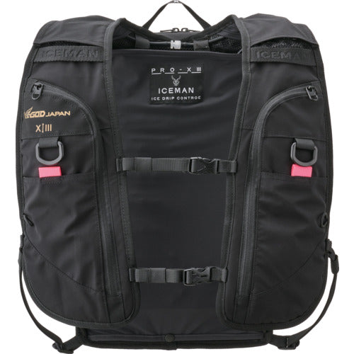 山真製鋸 水冷服 アイスマンPRO−X3 セルマックス ブラック フリー ICMPX3S-BLV-SET