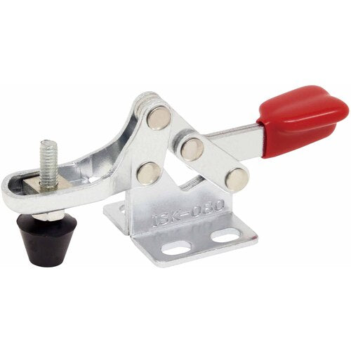 育良 下方押え型トグルクランプ ステンレスタイプ水平ハンドル(31114) ISK-080-2S