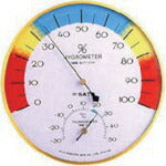 【送料・納期都度見積】 佐藤 メロディー温湿度計 (1412-00) 1412-00