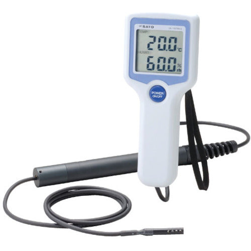 【送料・納期都度見積】 佐藤 デジタル温湿度計 SK-110TRH2 TYPE4 (8114-00) SK-110TRH2-4