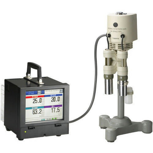 【送料・納期都度見積】 佐藤 ペーパーレス温湿度記録器 SK-5RAD-MR (7435-50) SK-5RAD-MR