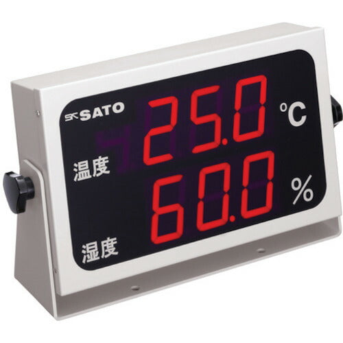 【送料・納期都度見積】 佐藤 温湿度表示器 SK-M350-TRH (8092-50) SK-M350-TRH
