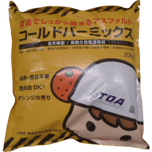 東亜道路工業 補修用アスファルト混合物コールドパーミックス 20Kg (1袋入) CPM-20