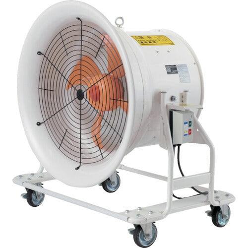 Suiden 送風機 どでかファン ハネ600mm 3相200V 低騒音・省エネタイプ 角度調節可能 4輪キャスター付 SJF-T604A