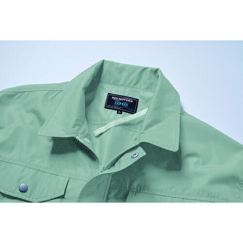 空調服 ポリエステル製ワーク空調服 ウェアのみ ネイビー L KU90540-C03-S3