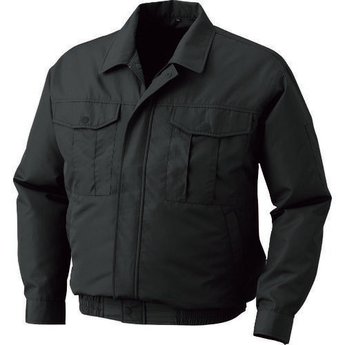 空調服 ポリエステル製ワーク空調服 ウェアのみ チャコール 4L KU90540-C69-S6