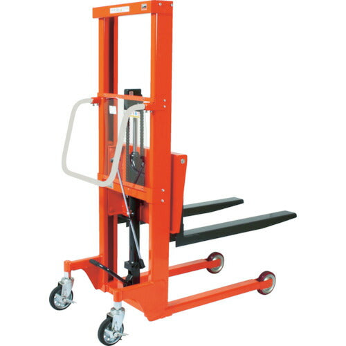 【取寄品】 TRUSCO コゾウリフター 300kg フォーク式 H112-1535 BEA-H300-15B 【送料都度見積】