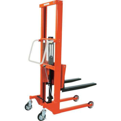 【取寄品】 TRUSCO コゾウリフター 500kg フォーク式 H116-1535 BEA-H500-15B 【送料都度見積】