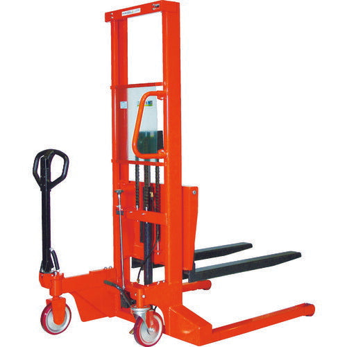 【取寄品】 TRUSCO コゾウリフター 足踏み式 800kg 脚内幅900mm BEA-H800-14W9 【送料都度見積】