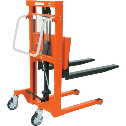 【取寄品】 TRUSCO コゾウリフター 500kg フォーク式 H82-1500 BEA-H500-15 【送料都度見積】