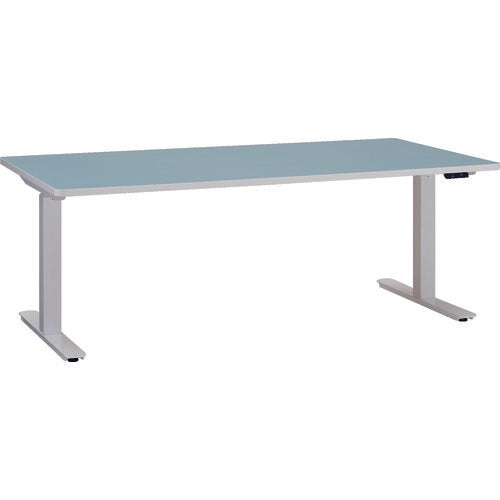【取寄品】 TRUSCO リノリューム天板 電動昇降式ワークデスク 1800×900×640~1290 RMB-1890 【送料都度見積】