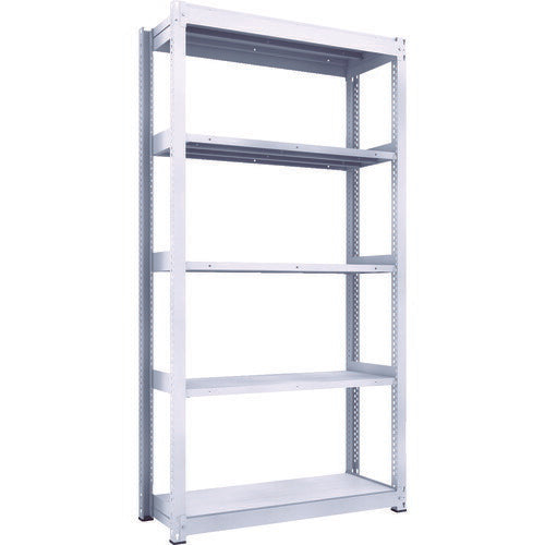 TRUSCO TUG型中量棚300kg 単体 1255X476XH2400 5段 TUG300-84S-5