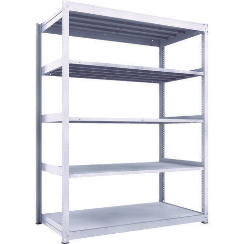 TRUSCO TUG型中量棚300kg 単体 1855X926XH2400 5段 TUG300-86Z-5