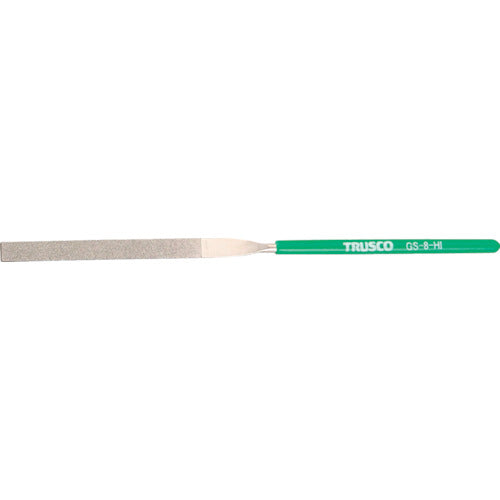 TRUSCO ダイヤモンドヤスリ 精密用#170 平 1本入 全長180mm(8本組サイズ) GS-8-HI