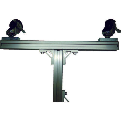 【取寄品】 TRUSCO アルミ安全フェンス用T字型脚キャスター付 シルバー AFKC 【送料都度見積】