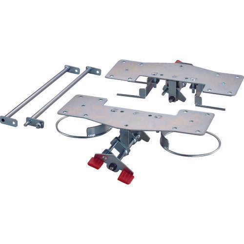 【取寄品】 TRUSCO プレス製台車 ドンキーカート用リング式ストッパー 自在2輪固定2輪用 400JKRS-4 【送料都度見積】