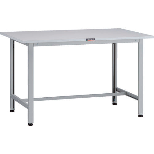 TRUSCO 軽荷重作業台(200kg)AO型 1200X750XH740 基本タイプ ホワイト色 AO-1275