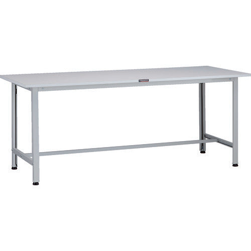 TRUSCO 軽荷重作業台(200kg)AO型 1800X600XH740 基本タイプ ホワイト色 AO-1860