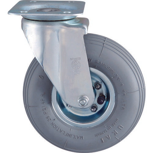 【取寄品】 TRUSCO カルティオビッグ用 空気タイヤ 自在キャスターφ180 ゴム車 BG-180ARJ 【送料都度見積】