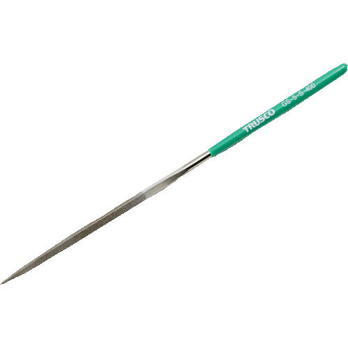 TRUSCO ダイヤモンドヤスリ 精密用#400 三角 1本入 全長200mm(5本組サイズ) GS-5-S-400