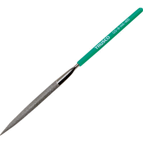 TRUSCO ダイヤモンドヤスリ 精密用#400 半丸 1本入 全長180mm(8本組サイズ) GS-8-HA-400