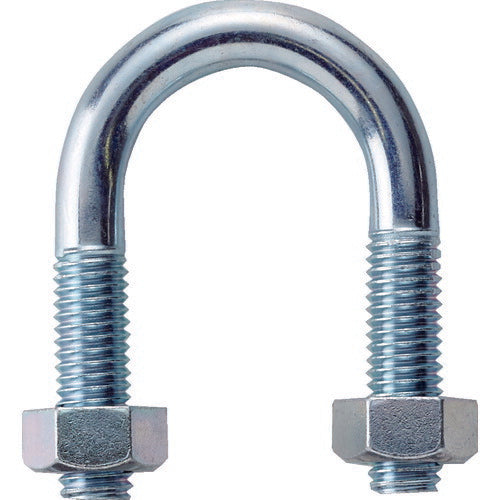 TRUSCO SGP用Uボルト 三価ユニクロ 呼び径15A ねじ径M8 TSGP2-BTM8-15A