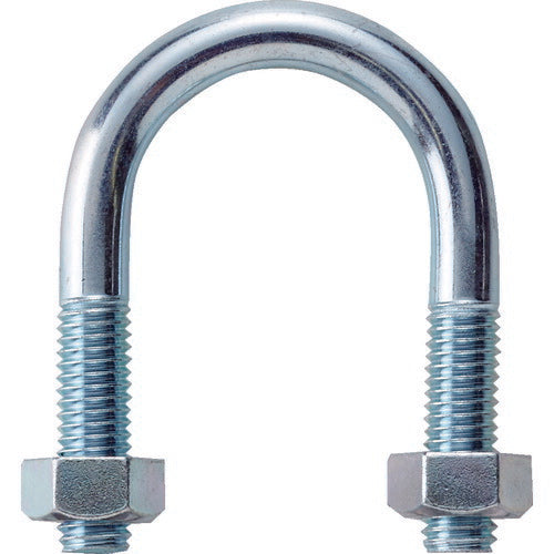 TRUSCO SGP用Uボルト 三価ユニクロ 呼び径20A ねじ径M8 TSGP2-BTM8-20A
