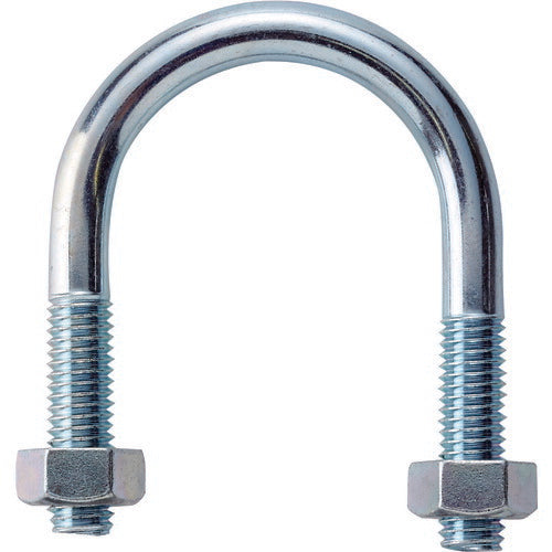 TRUSCO SGP用Uボルト 三価ユニクロ 呼び径25A ねじ径M8 TSGP2-BTM8-25A