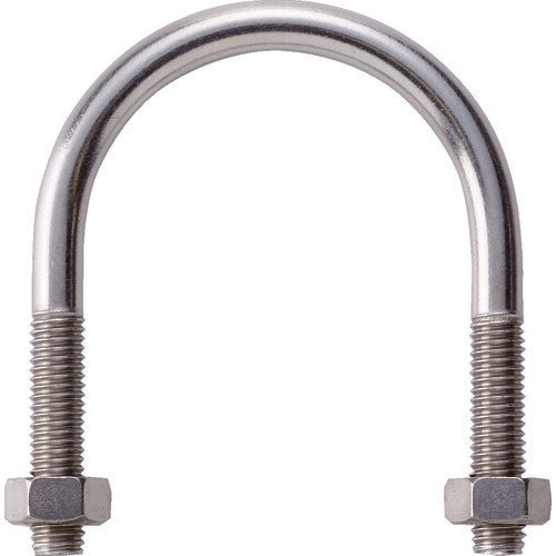 TRUSCO SGP用Uボルト SUS304 呼び径40A ねじ径M8 TSGP-BTM8-40A-S