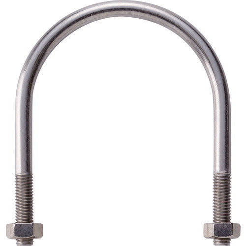TRUSCO SGP用Uボルト SUS304 呼び径80A ねじ径M10 TSGP-BTM10-80A-S