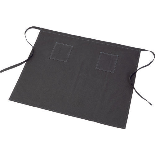 【取寄品】 TRUSCO キャンバスエプロン幅広腰前掛けタイプ グレー HMEP-GY 【送料都度見積】